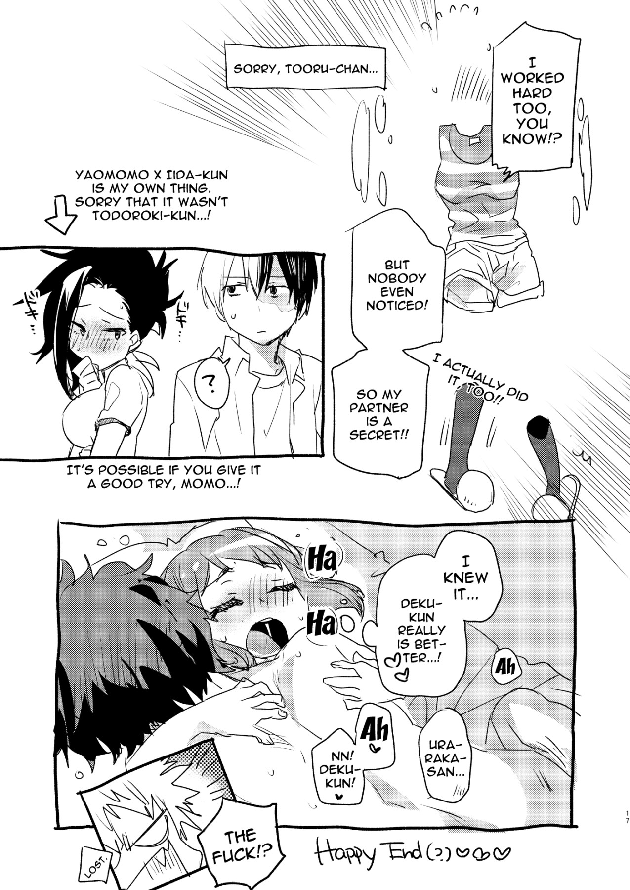 Hentai Manga Comic-HeroAca Roulette!-Read-16